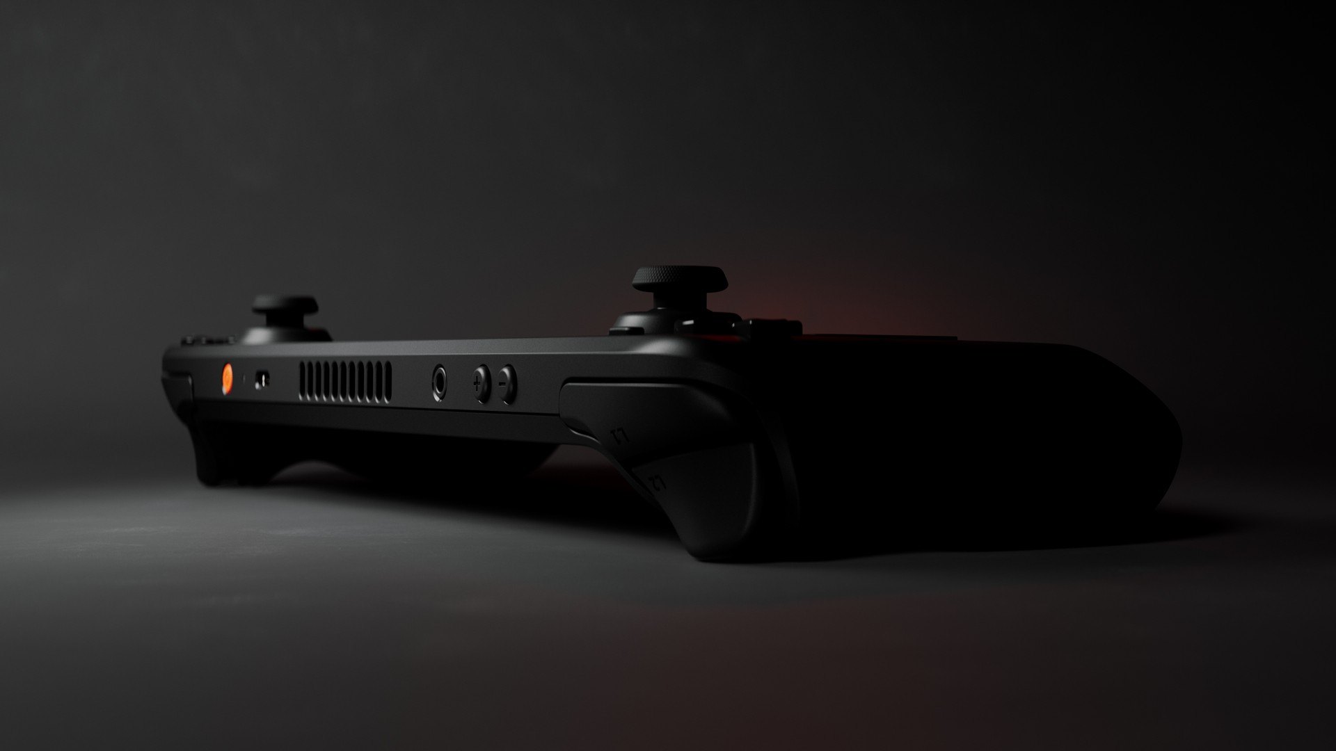 Steam Deck OLED — foto de produto do press kit da Valve