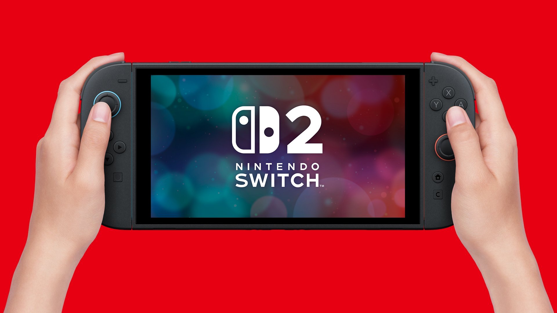 Nintendo Switch 2 em modo portátil